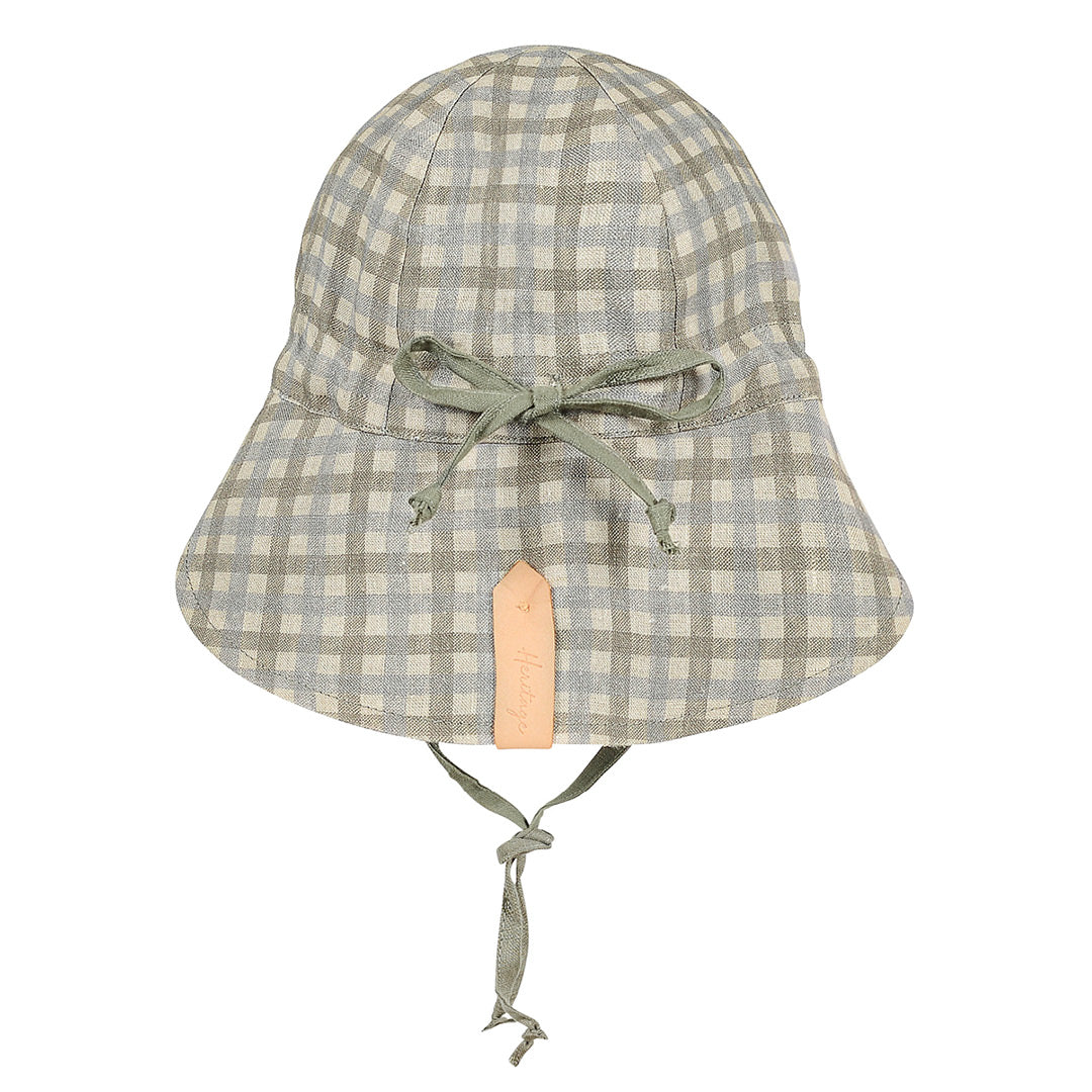 BEDHEAD HERITAGE &#39;LOUNGER&#39; BABY REVERSIBLE FLAT SUN HAT - NOAH / MOSS