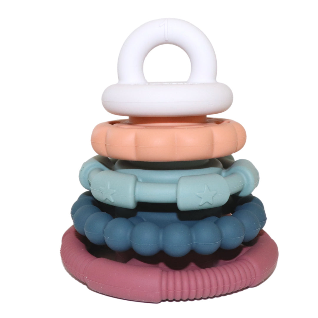 JELLYSTONE DESIGNS STACKER AND TEETHER TOY - EARTH