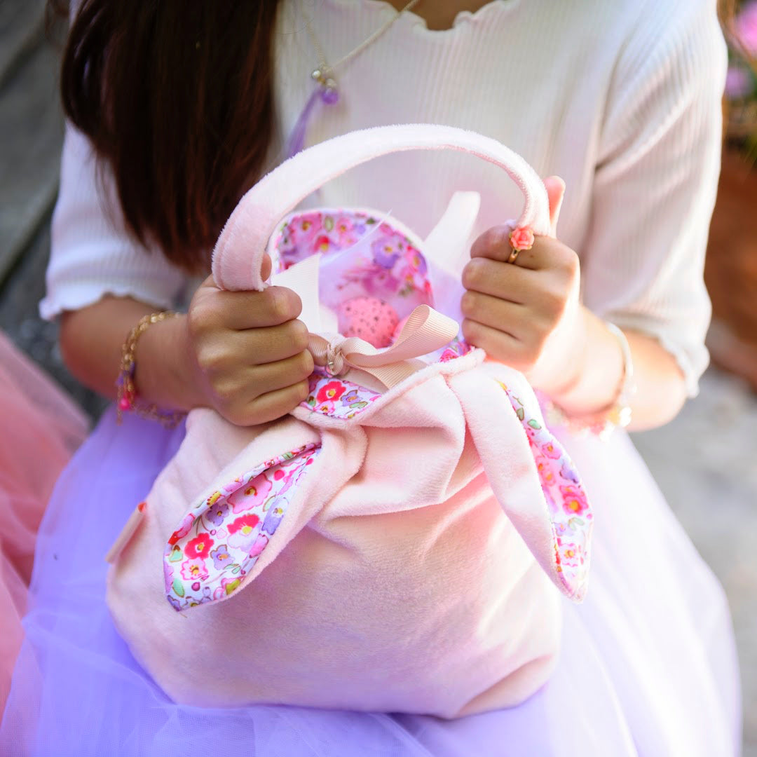 LAUREN HINKLEY PETITE FLEUR VELVET BUNBUN BAG