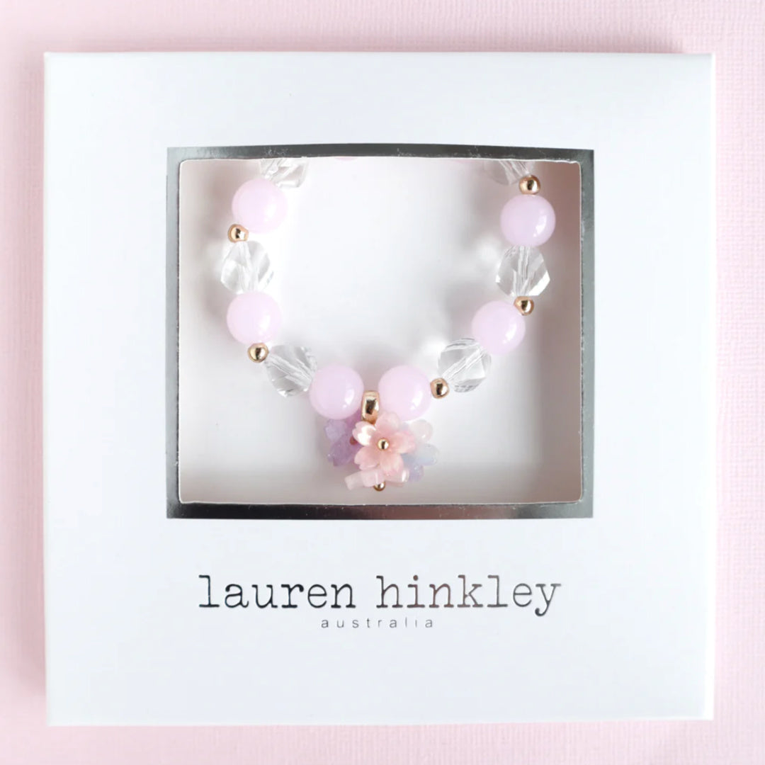 LAUREN HINKLEY PRETTY POSY ELASTIC BRACELET