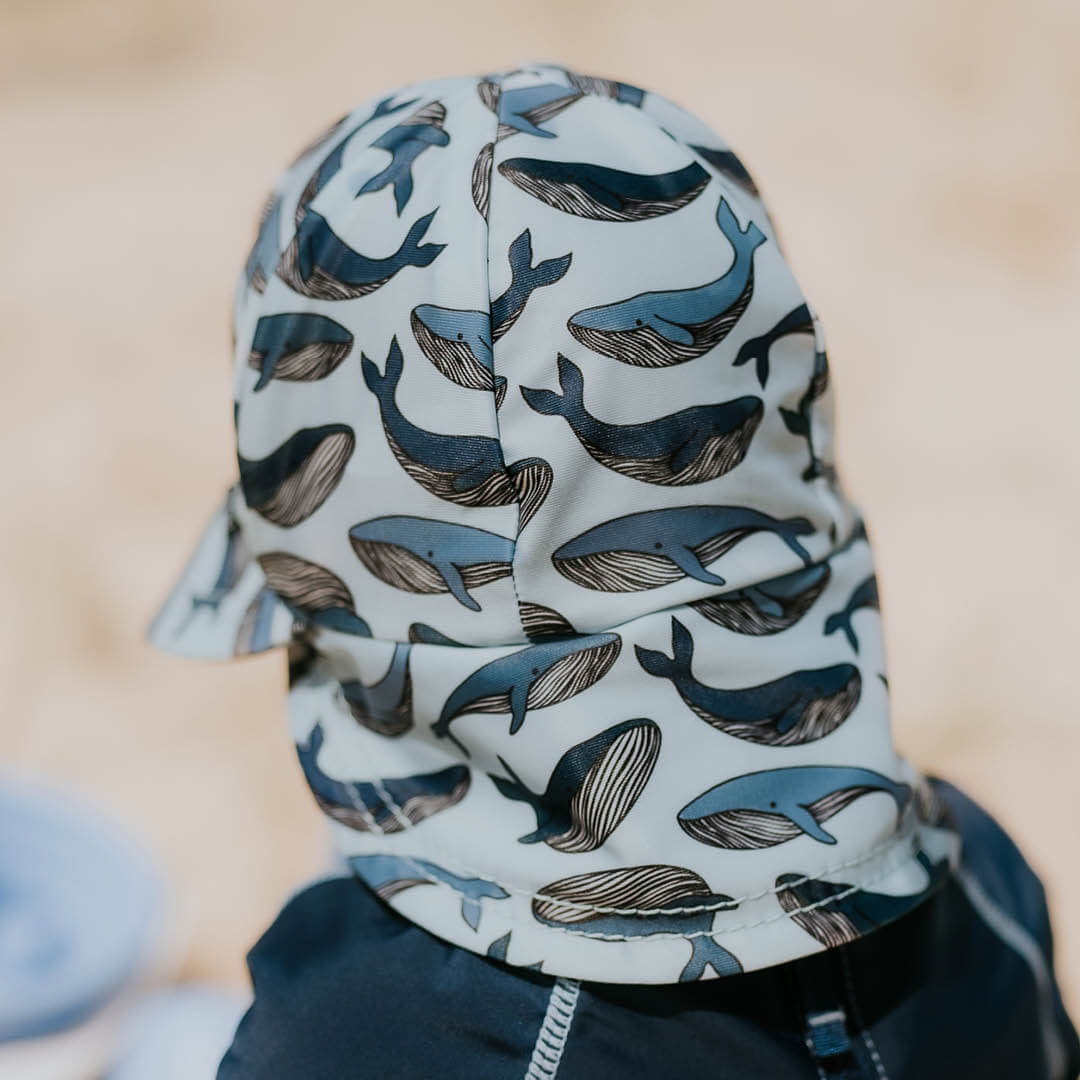 BEDHEAD BABY LEGIONNAIRE SWIM HAT - WHALE