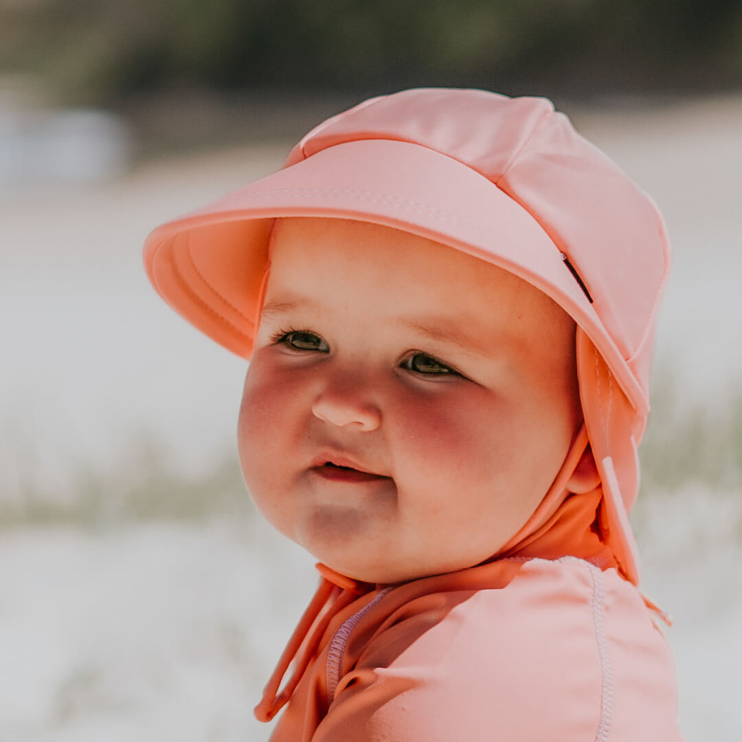 BEDHEAD BABY LEGIONNAIRE SWIM HAT - PEACH