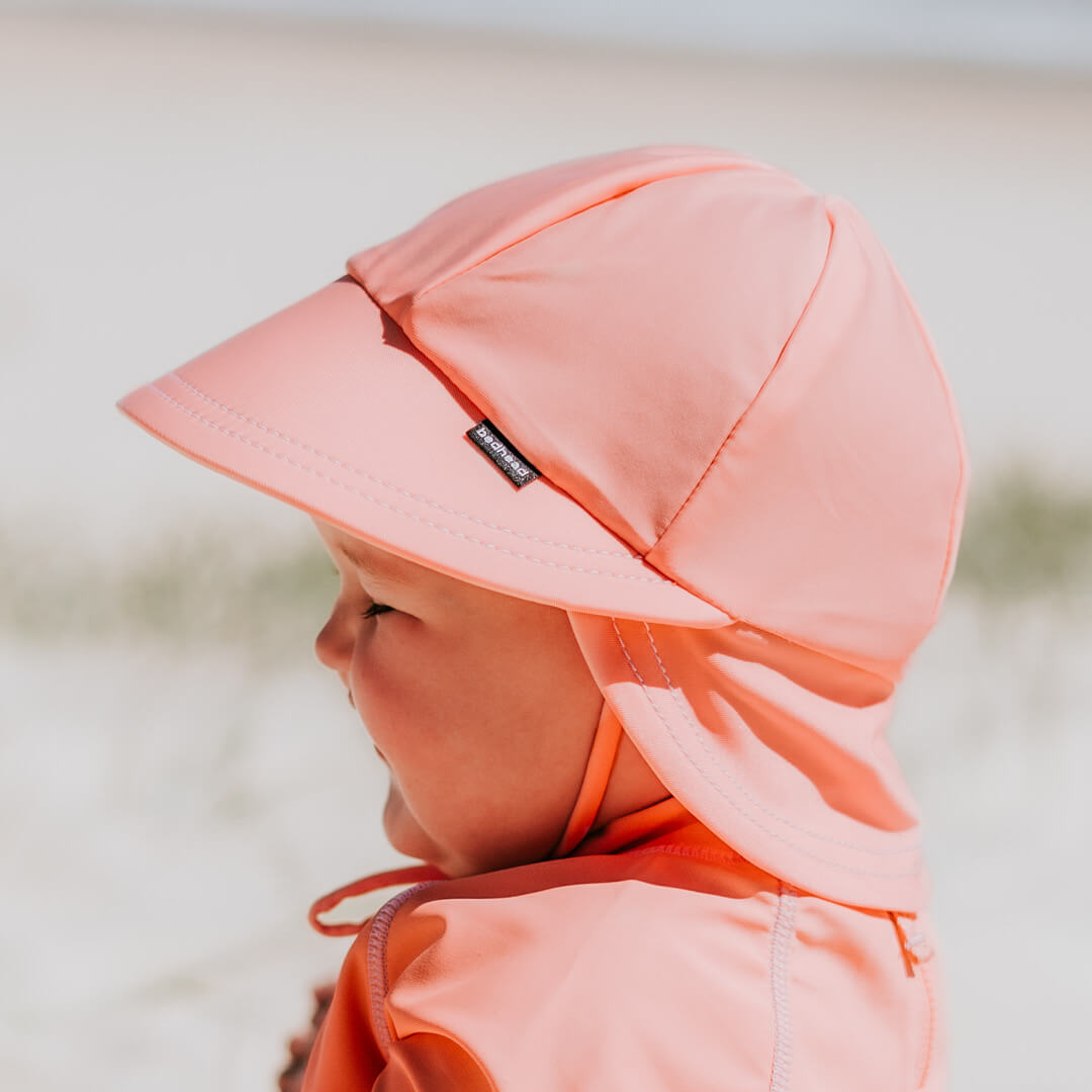 BEDHEAD BABY LEGIONNAIRE SWIM HAT - PEACH