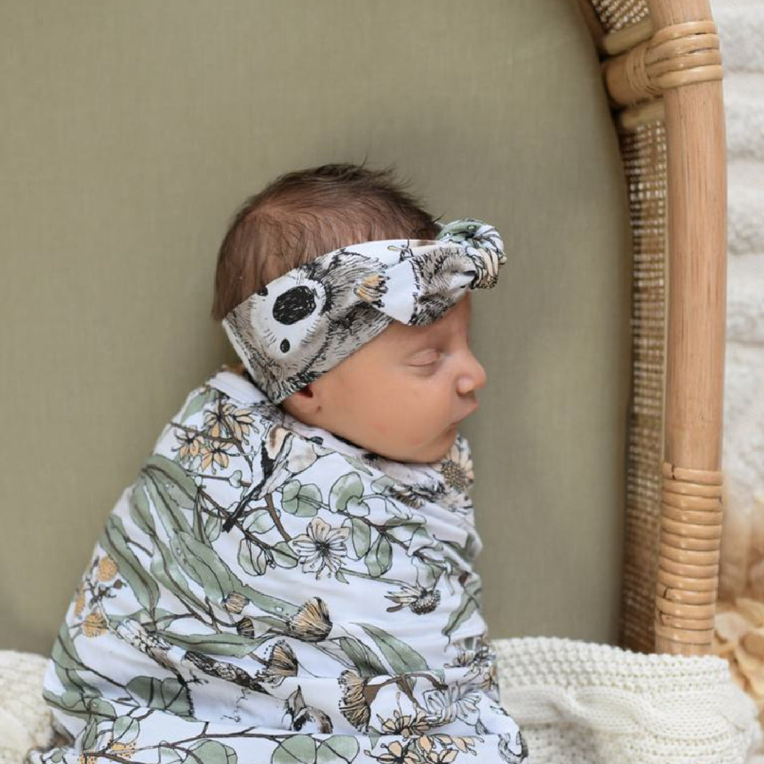 LUNA'S TREASURES KOKO JERSEY TOPKNOT HEADBAND