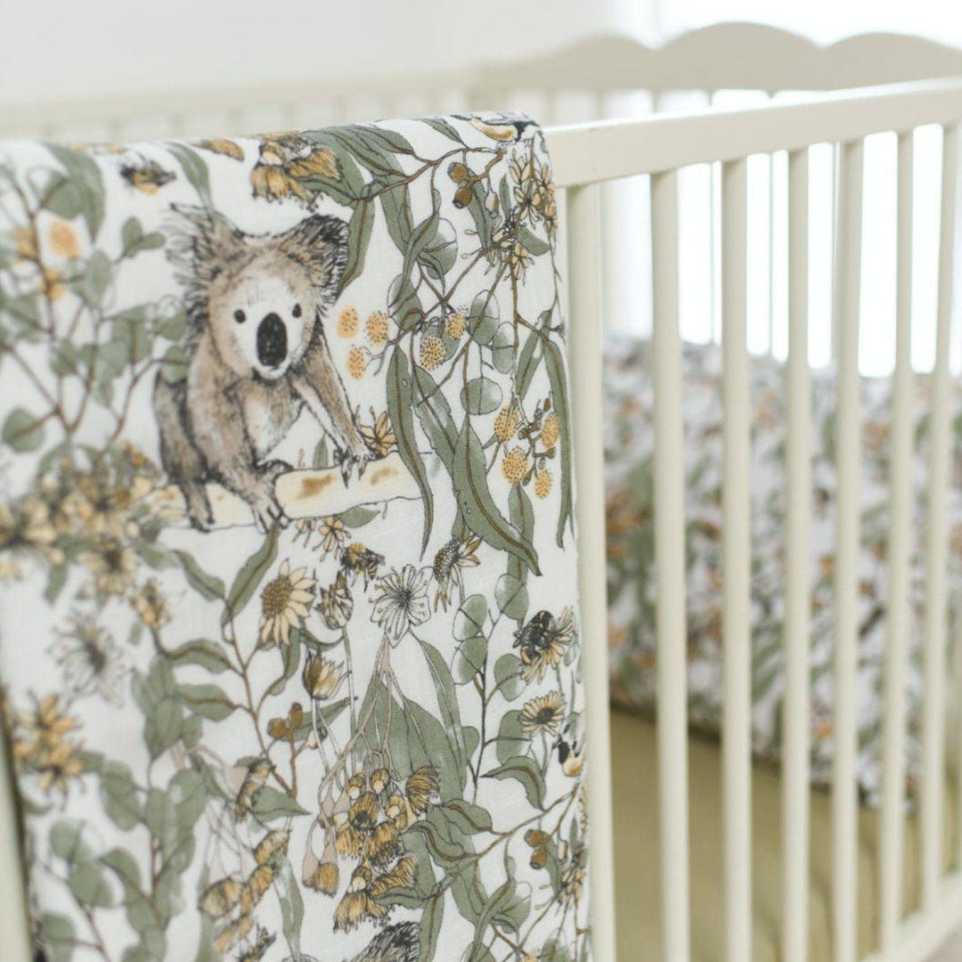 LUNA&#39;S TREASURES KOKO MUSLIN COT BLANKET