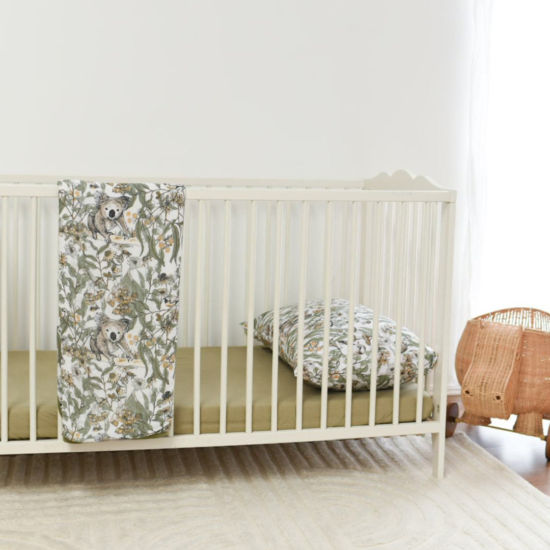 LUNA&#39;S TREASURES KOKO MUSLIN COT BLANKET