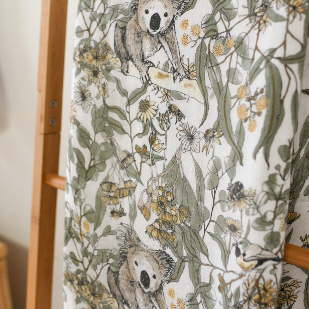 LUNA&#39;S TREASURES KOKO MUSLIN COT BLANKET