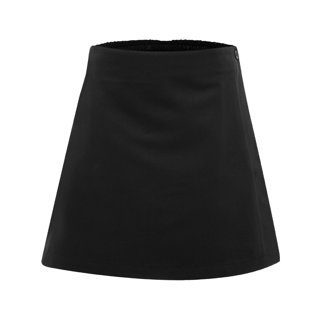 LWR GIRLS SCHOOL SKORT [BLACK]