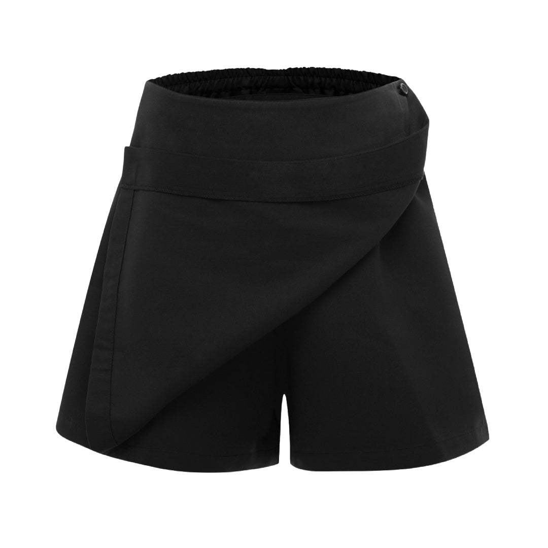 LWR GIRLS SCHOOL SKORT [BLACK]