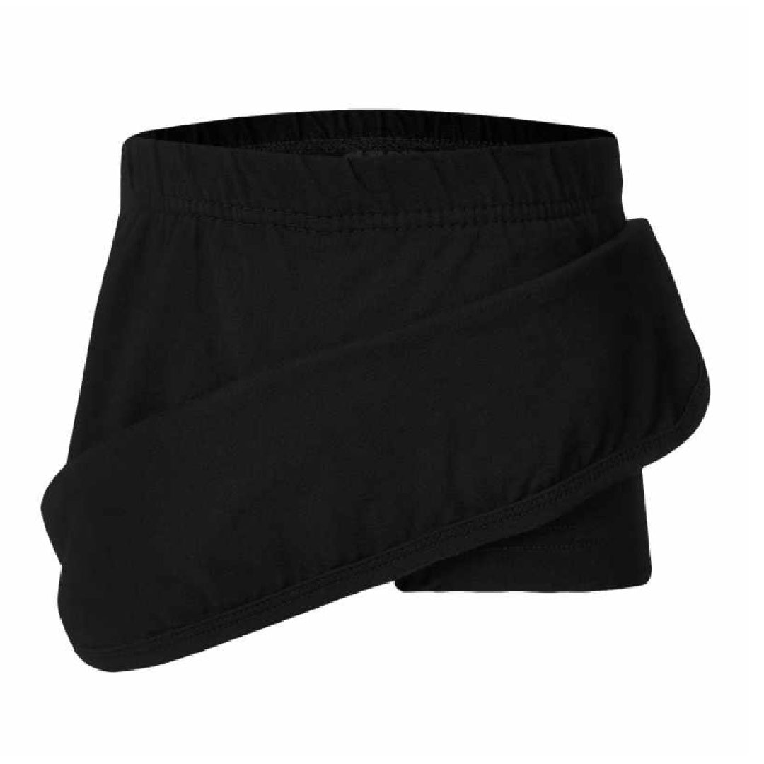 LWR SPORTS SKIRT (KNIT) WITH SHORTS [BLACK]