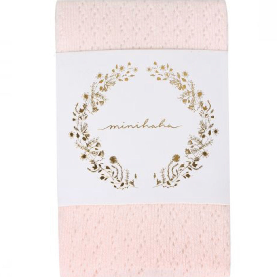 MINIHAHA POINTELLE TIGHTS - PINK