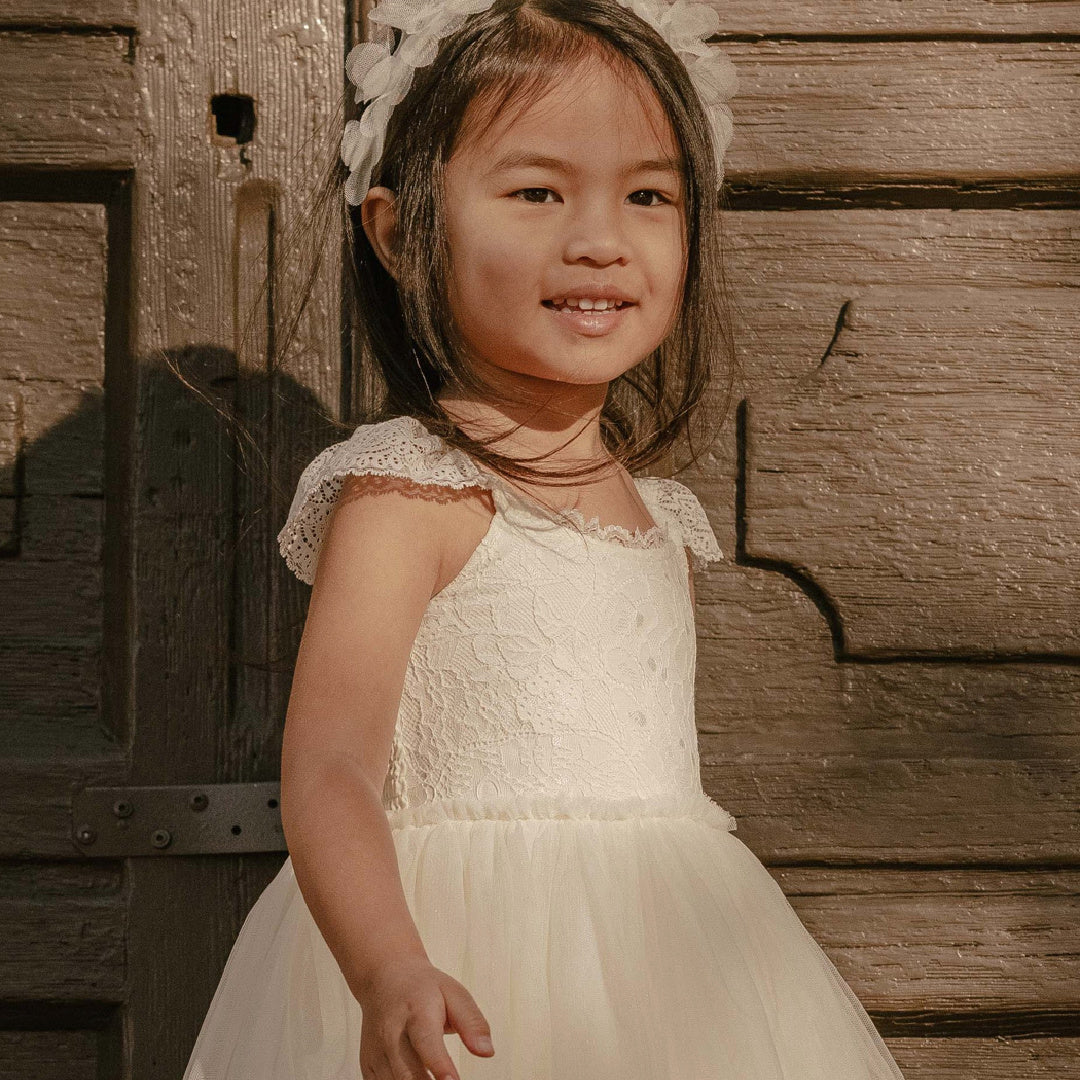 NORALEE CAMILLA DRESS - IVORY