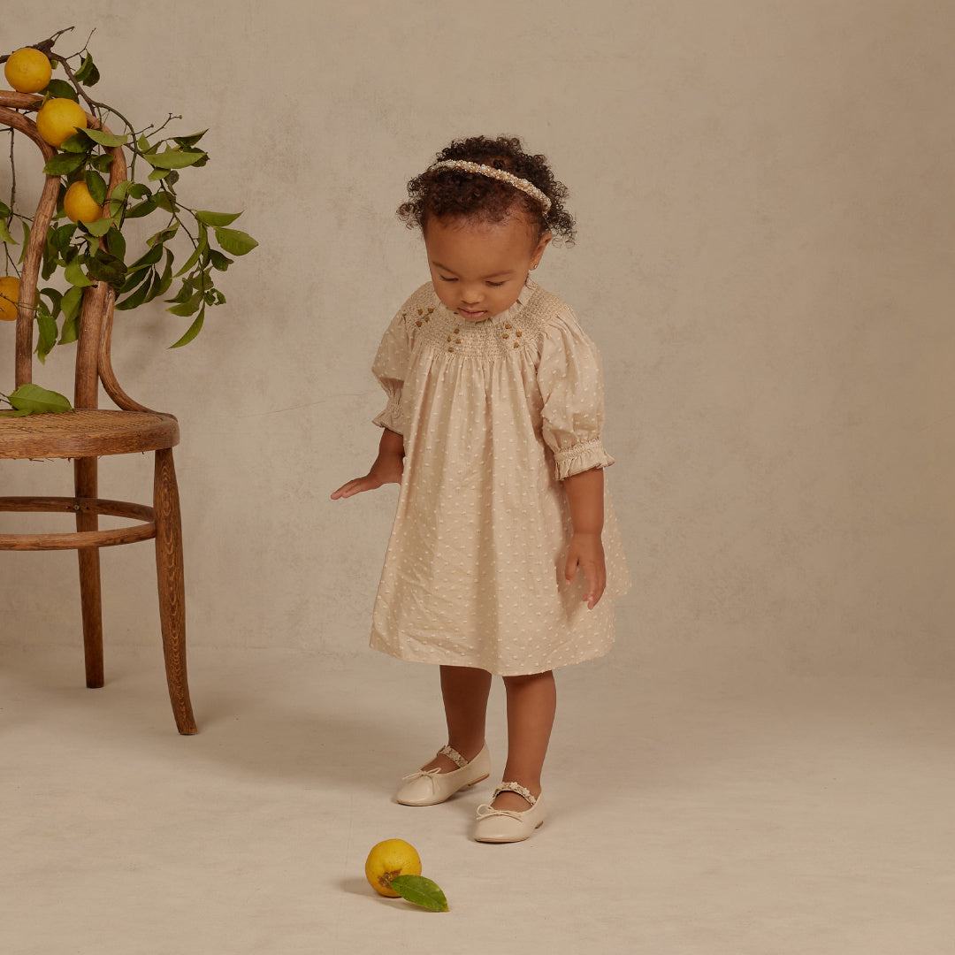 NORALEE MADDIE DRESS - ECRU