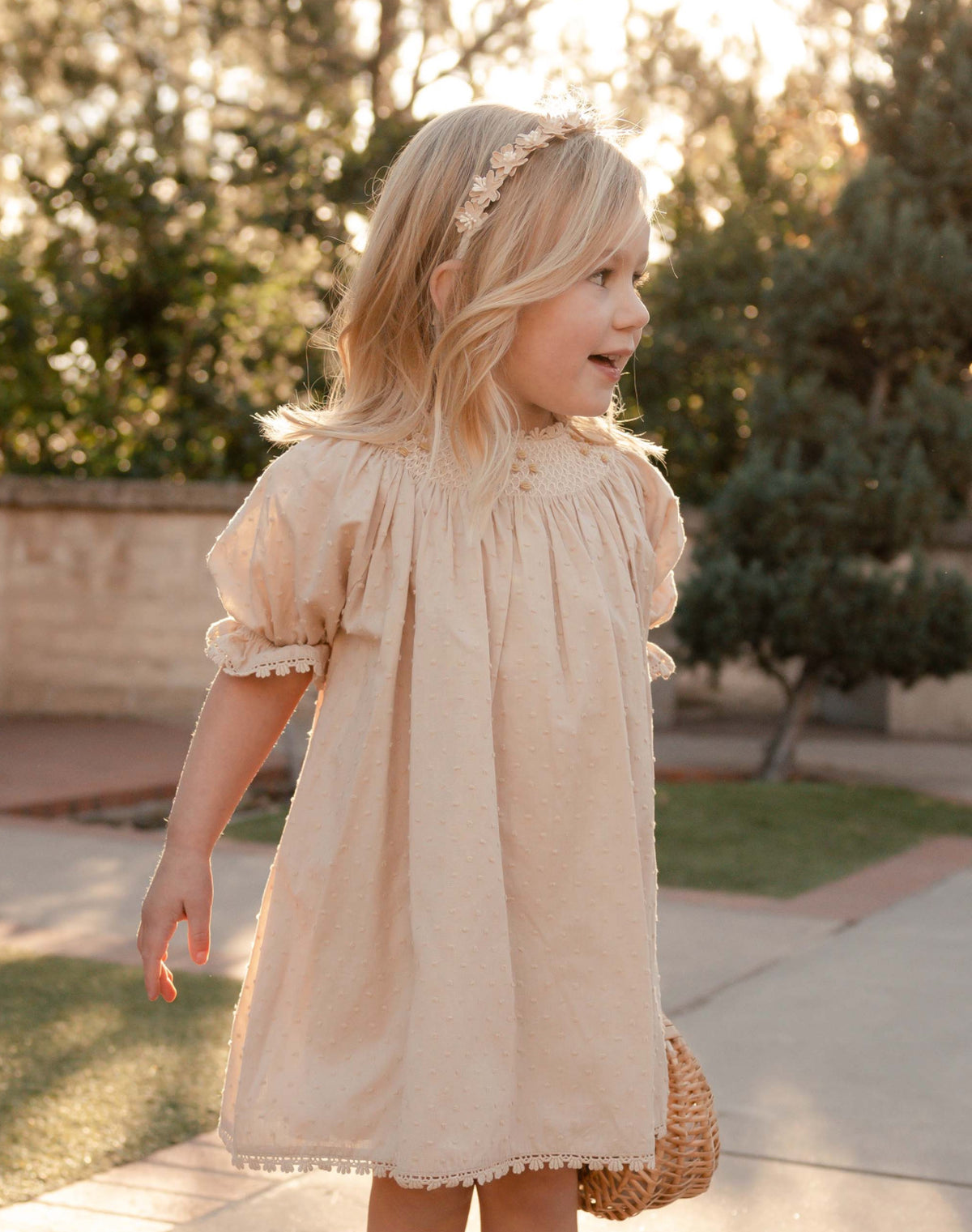 NORALEE MADDIE DRESS - ECRU