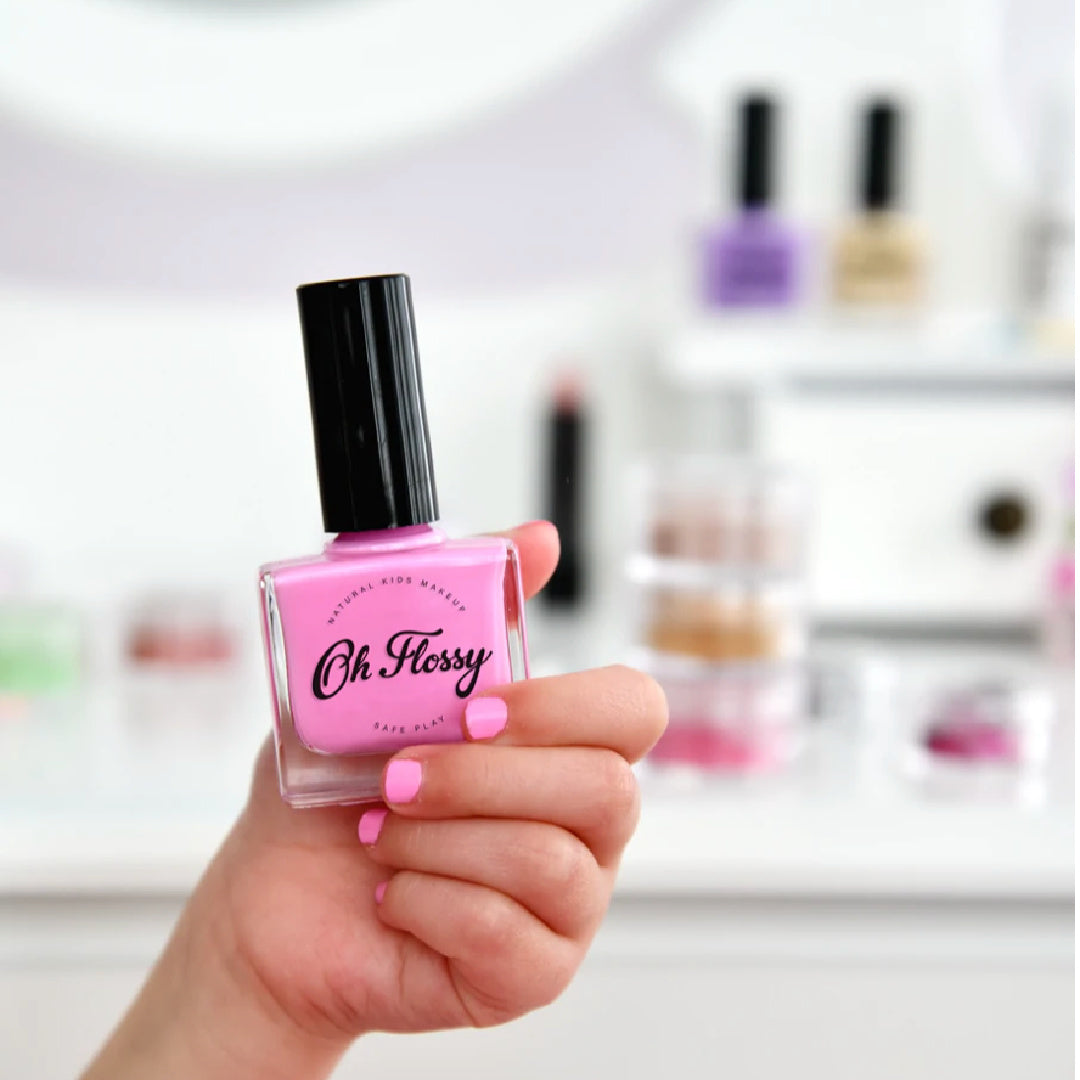 OH FLOSSY NAIL POLISH : BRAVE (CREAM PINK)