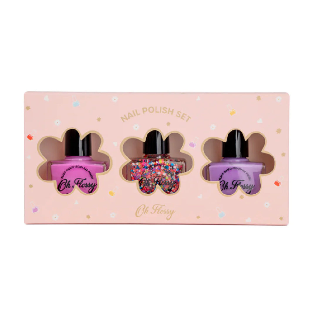 OH FLOSSY PARTY NAIL POLISH SET