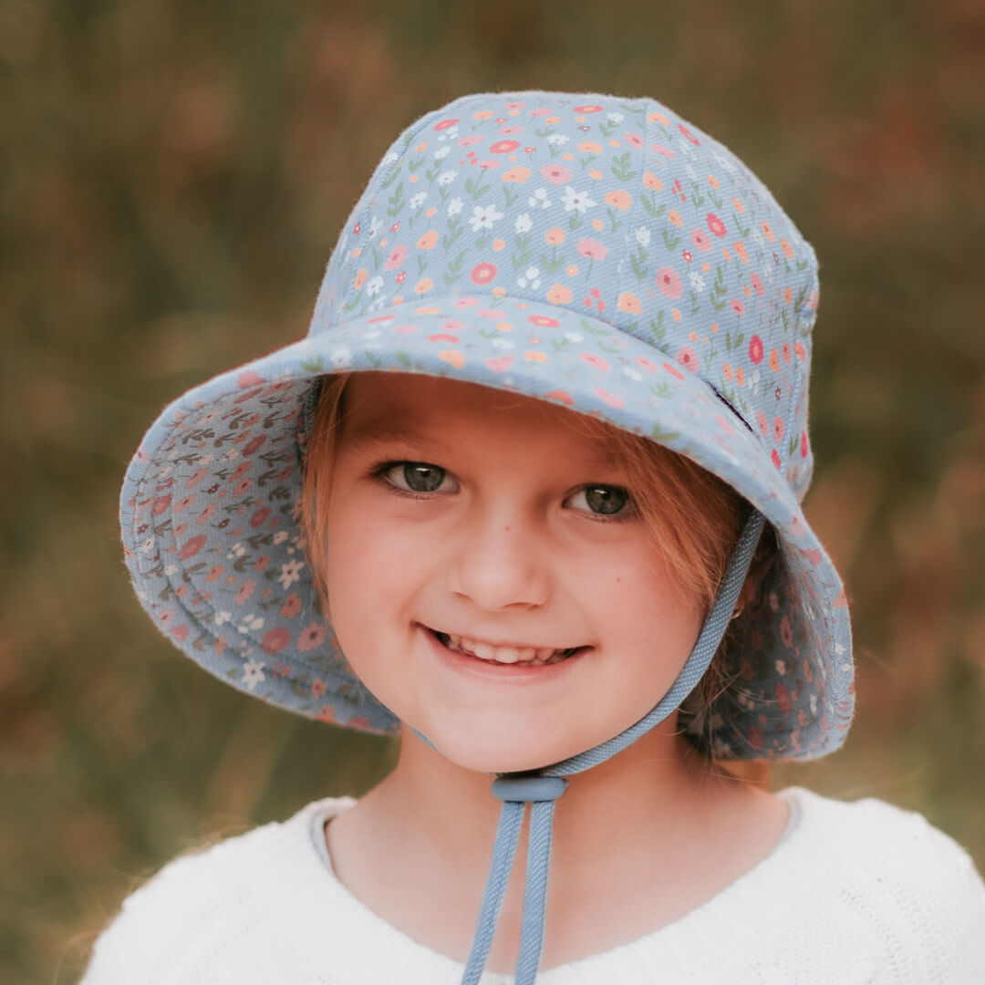BEDHEAD KIDS PONYTAIL BUCKET HAT - BLOOM