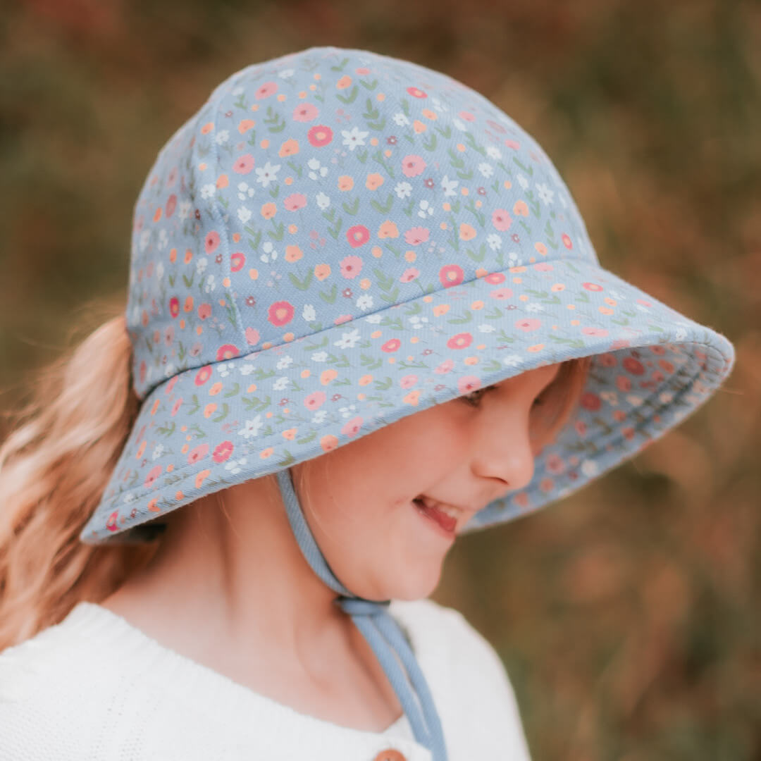 BEDHEAD KIDS PONYTAIL BUCKET HAT - BLOOM