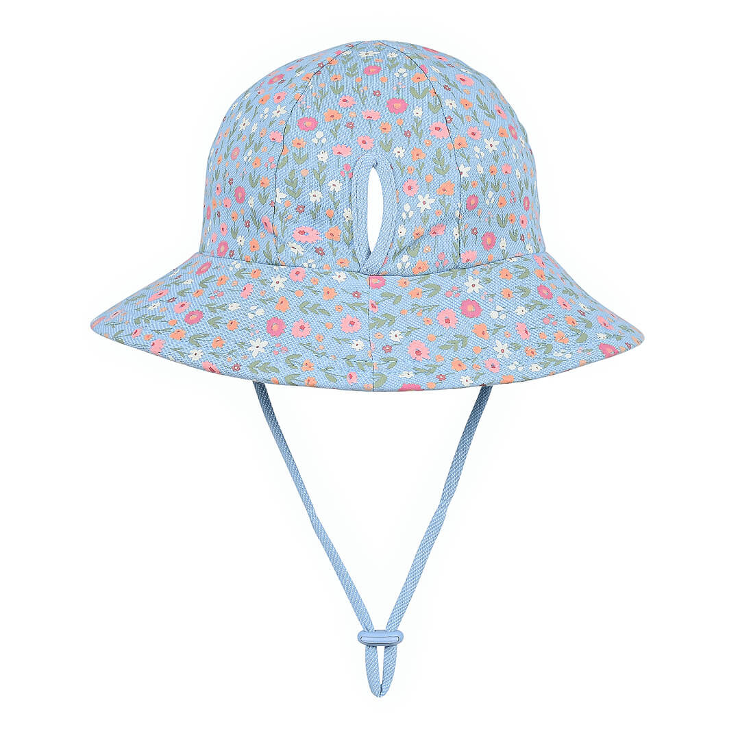 BEDHEAD KIDS PONYTAIL BUCKET HAT - BLOOM