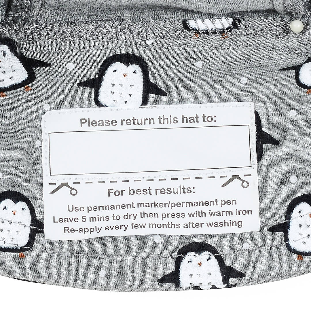 BEDHEAD TODDLER BUCKET HAT - PENGUIN