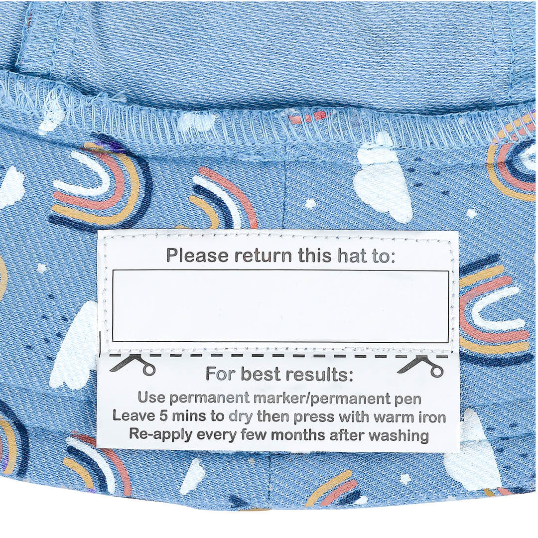 BEDHEAD KIDS BUCKET HAT - RAINBOW