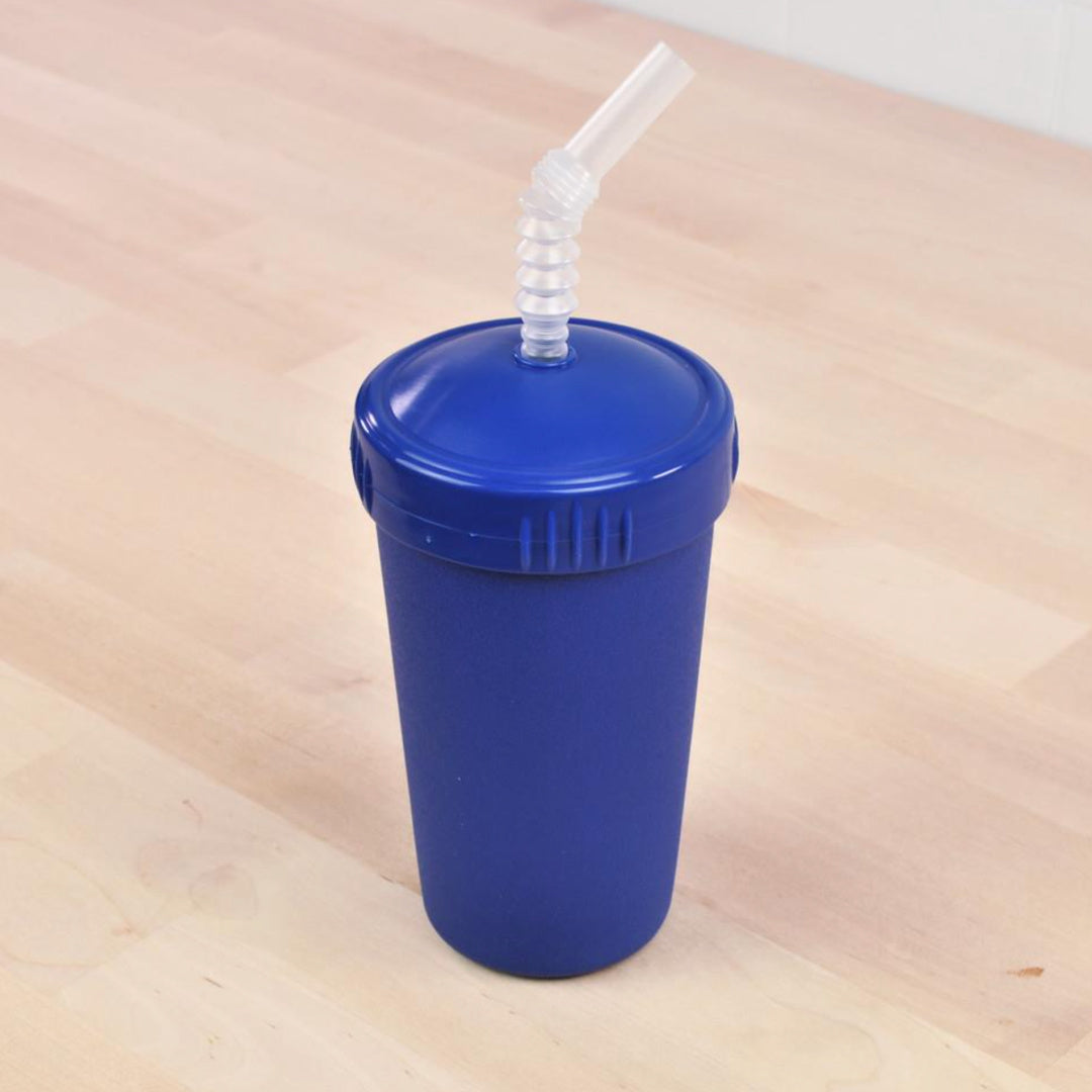 REPLAY STRAW CUP WITH REUSABLE STRAW - NAVY
