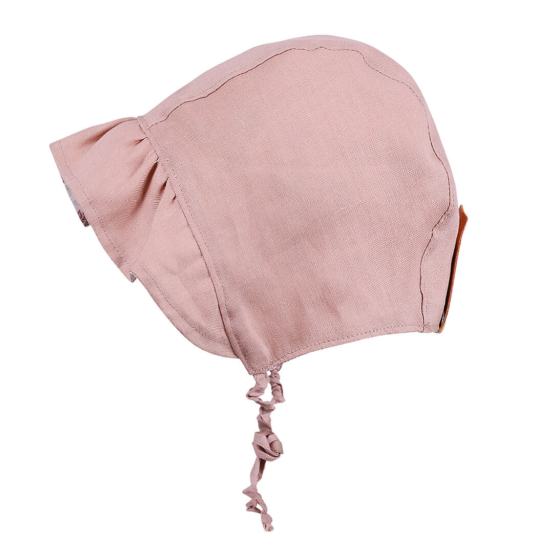 BEDHEAD HERITAGE &#39;SEARCHER&#39; REVERSIBLE RUFFLE BONNET - CHELSEA / ROSA