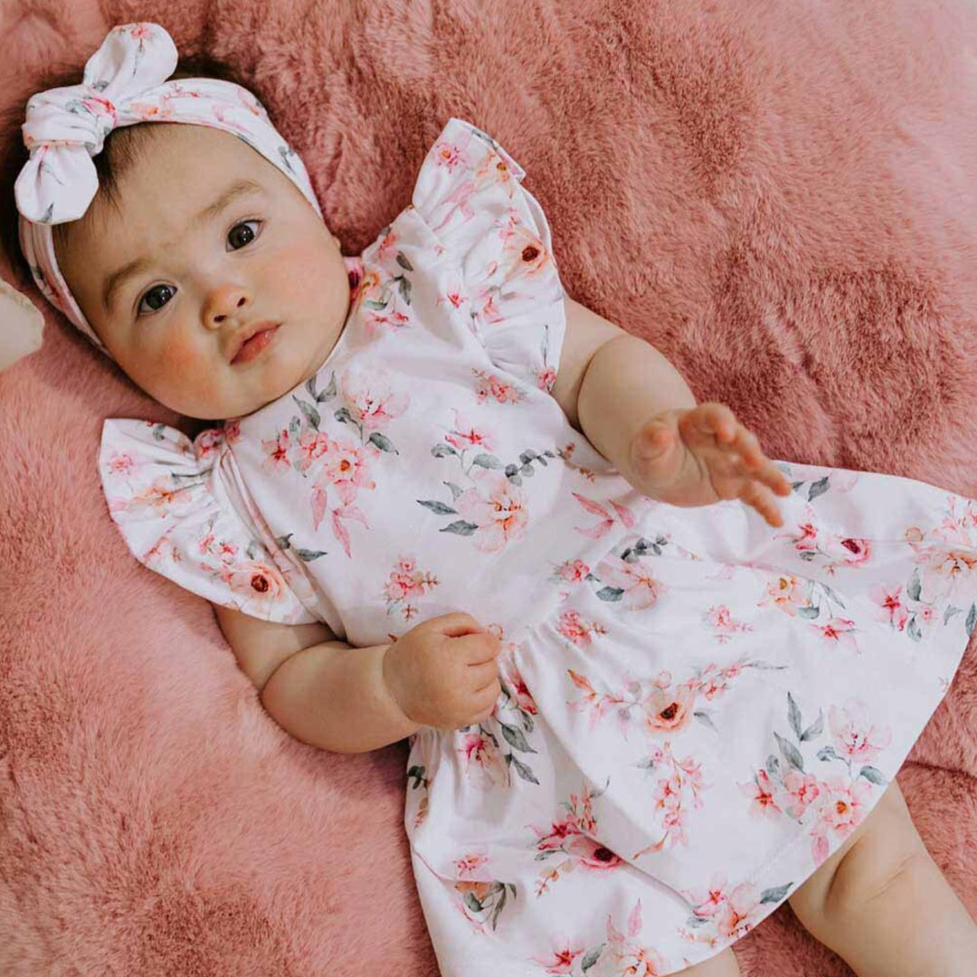 SNUGGLE HUNNY ORGANIC DRESS - CAMILLE