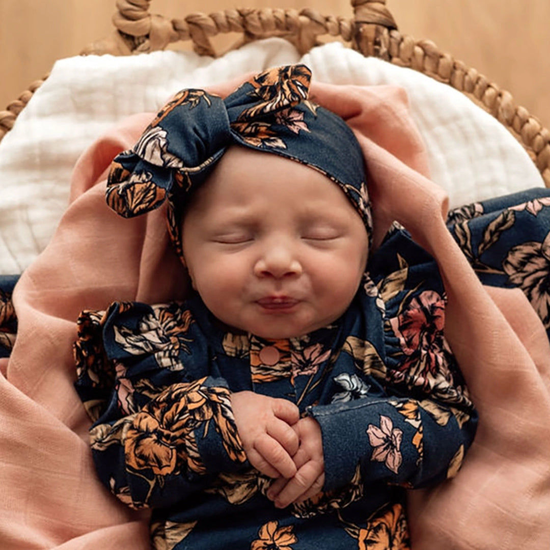 SNUGGLE HUNNY ORGANIC TOPKNOT - BELLE