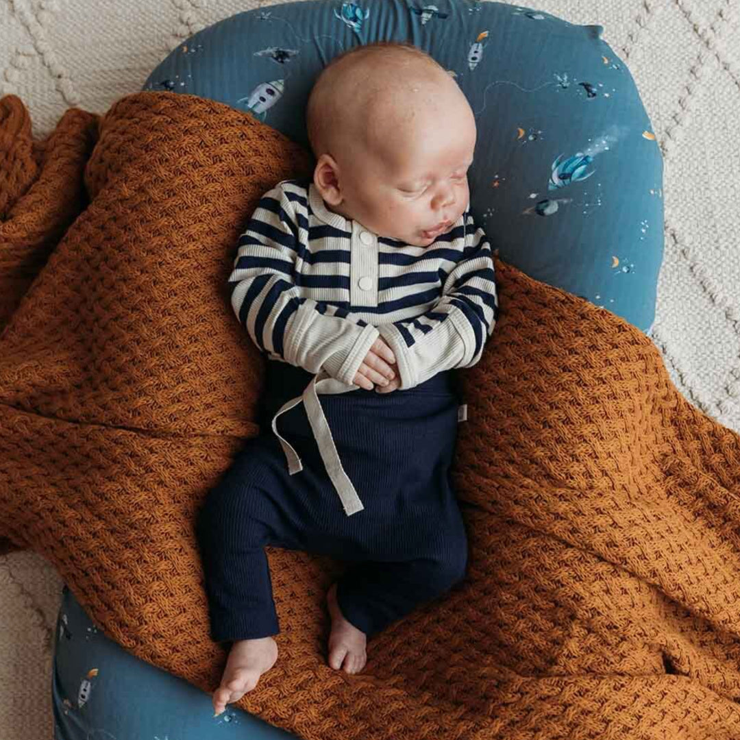 SNUGGLE HUNNY ORGANIC PANTS - MOONLIGHT