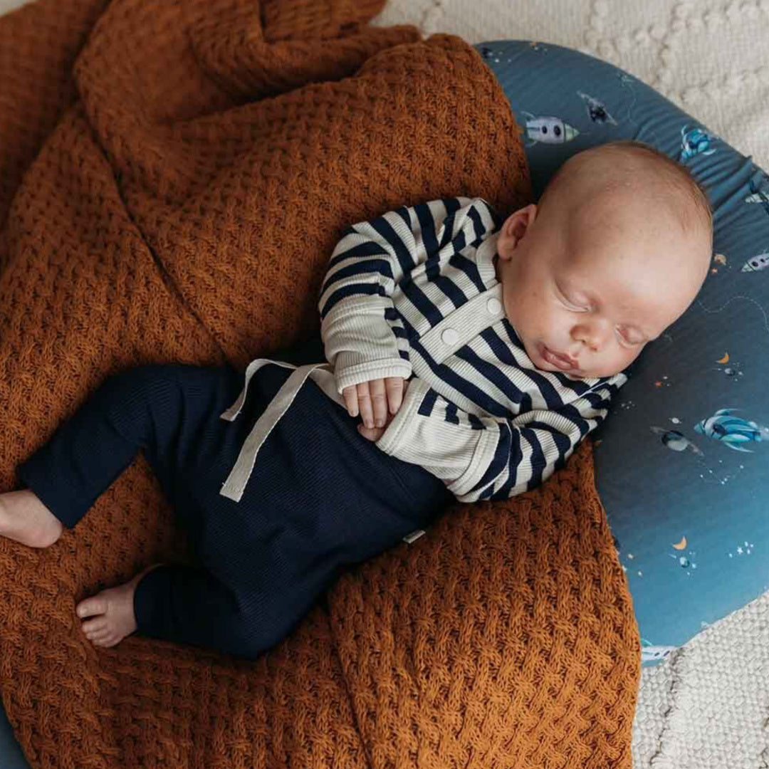 SNUGGLE HUNNY ORGANIC PANTS - MOONLIGHT