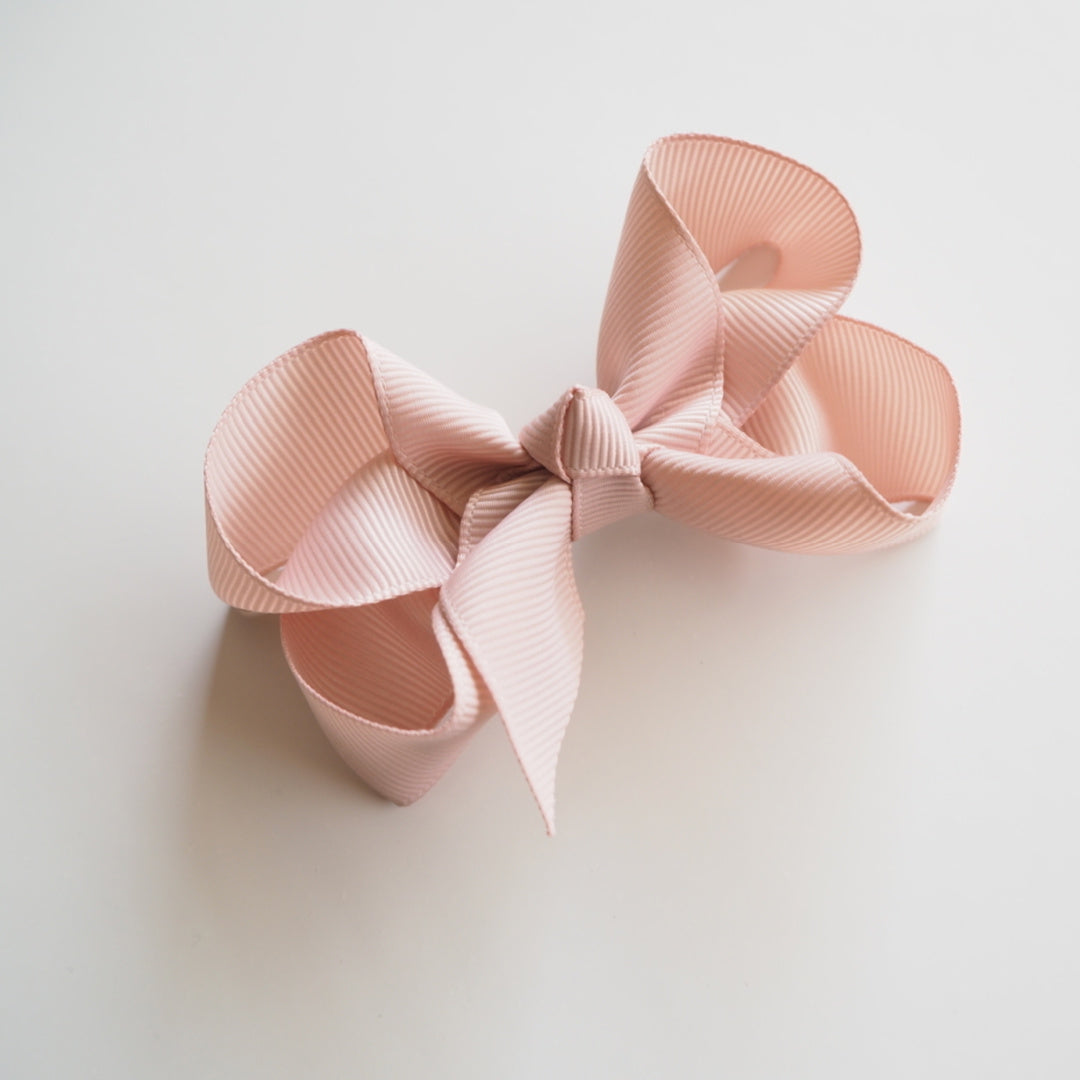 SNUGGLE HUNNY BOW CLIP MEDIUM - NUDE