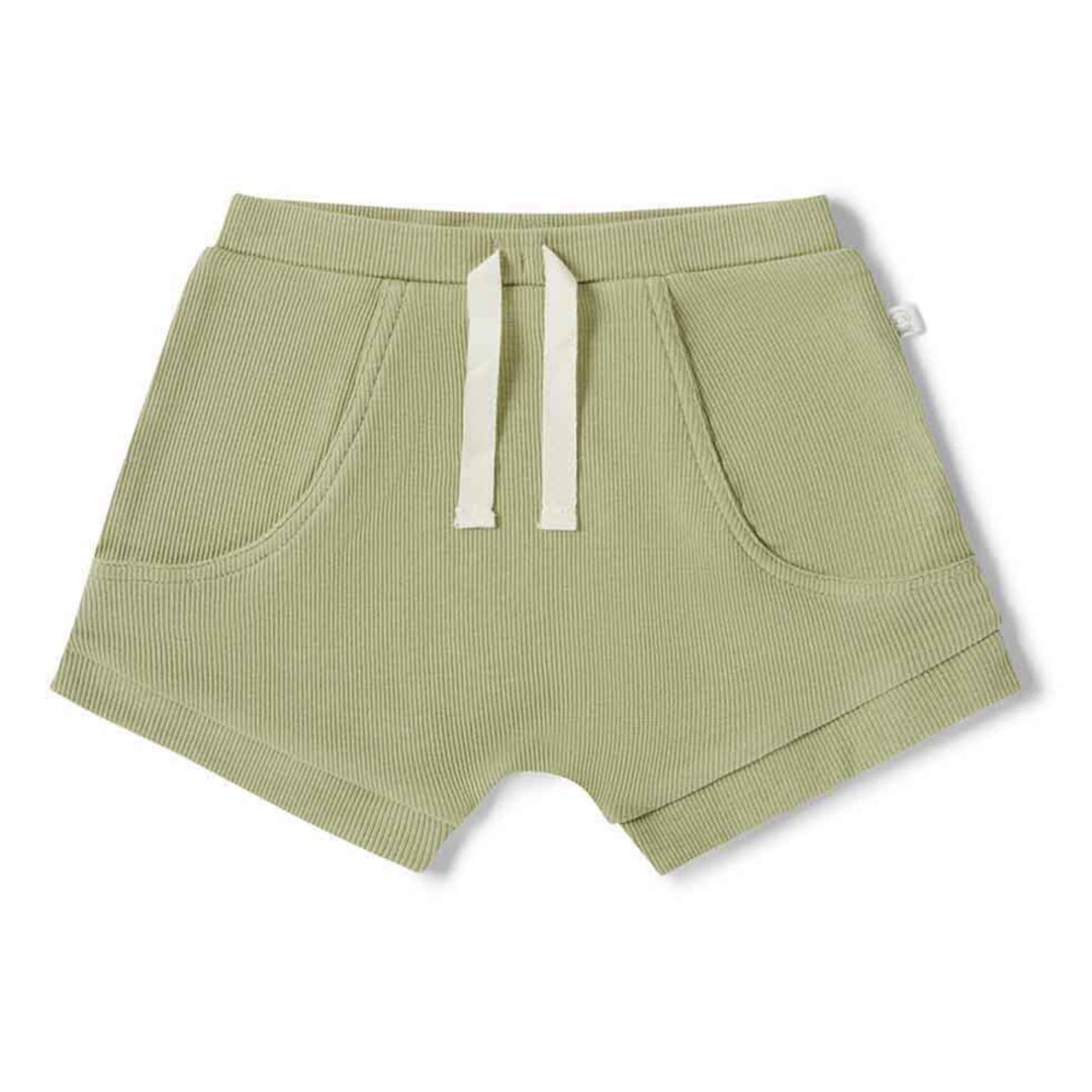 SNUGGLE HUNNY ORGANIC BABY SHORTS - DEWKIST