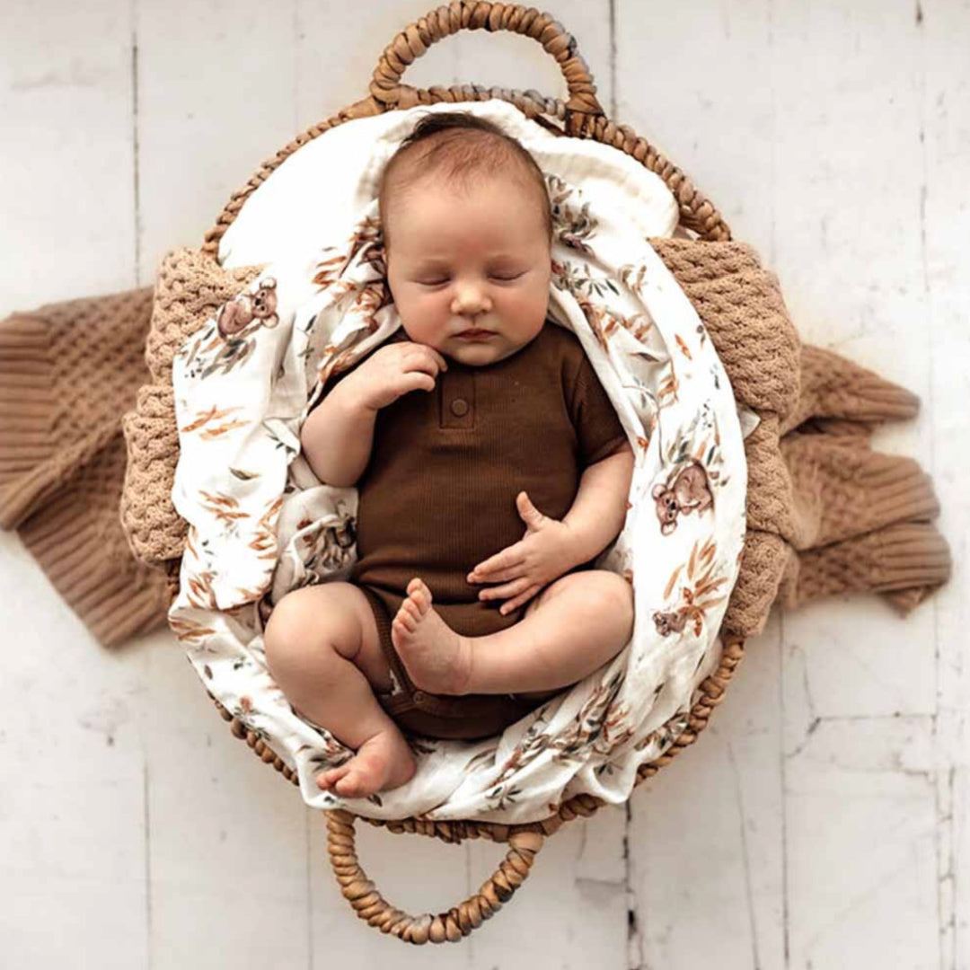 SNUGGLE HUNNY ORGANIC MUSLIN WRAP - KOALA