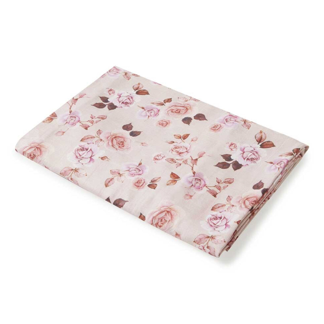 SNUGGLE HUNNY ORGANIC MUSLIN WRAP - BLOSSOM