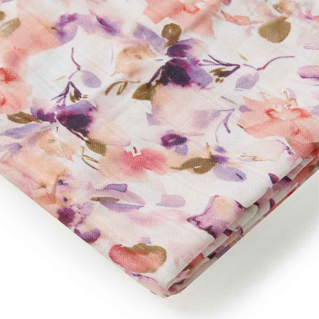 SNUGGLE HUNNY ORGANIC MUSLIN WRAP - BLUSHING BEAUTY