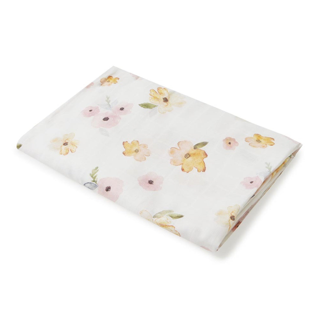 SNUGGLE HUNNY ORGANIC MUSLIN WRAP - POPPY