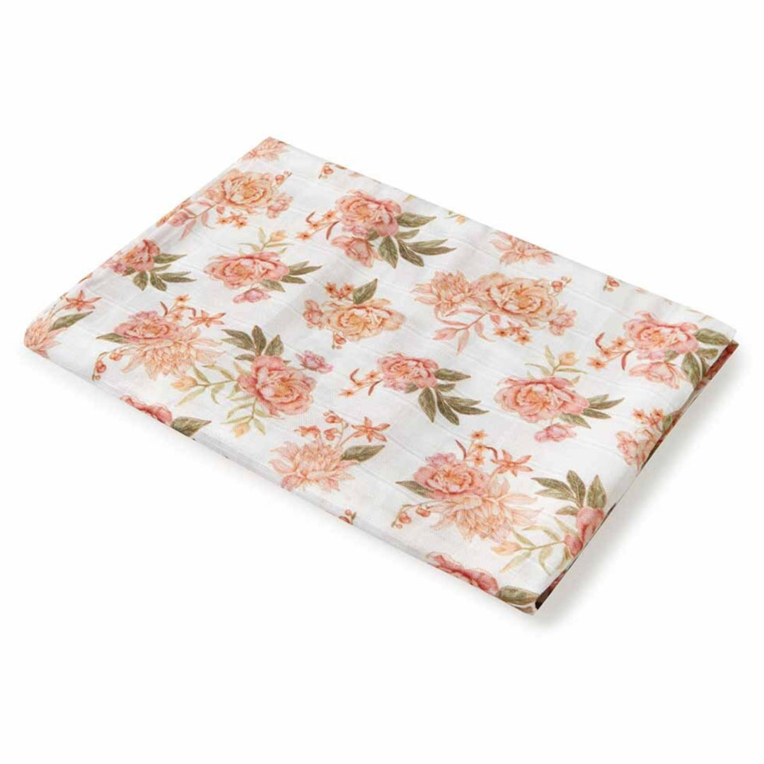 SNUGGLE HUNNY ORGANIC MUSLIN WRAP - ROSETTE