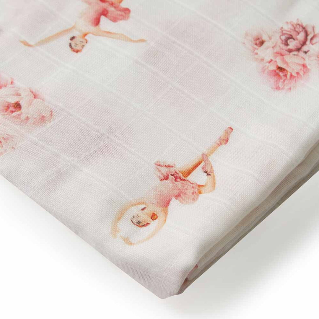 SNUGGLE HUNNY ORGANIC MUSLIN WRAP - BALLERINA