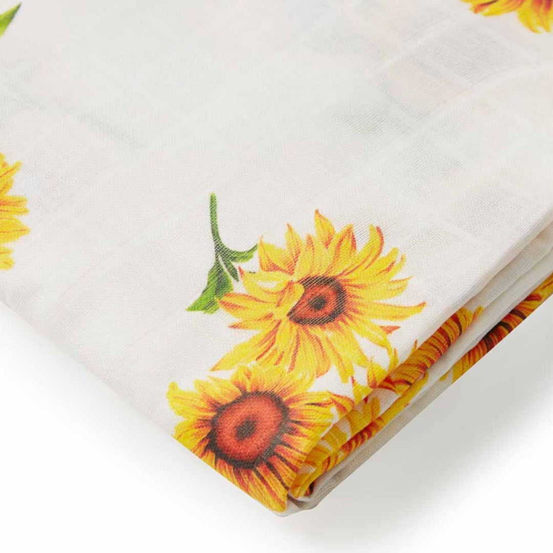 SNUGGLE HUNNY ORGANIC MUSLIN WRAP - SUNFLOWER