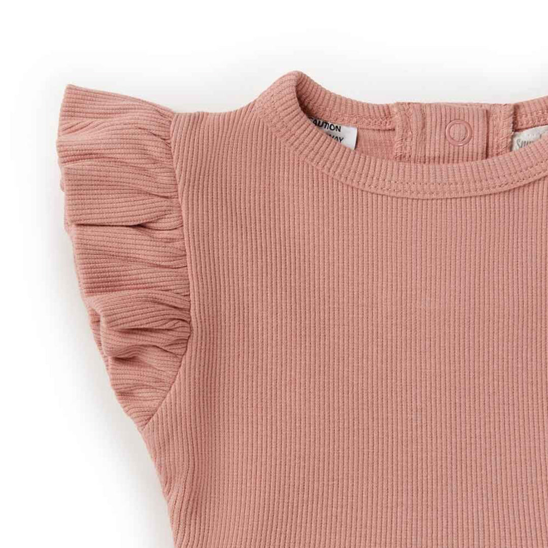 SNUGGLE HUNNY ORGANIC DRESS - ROSE