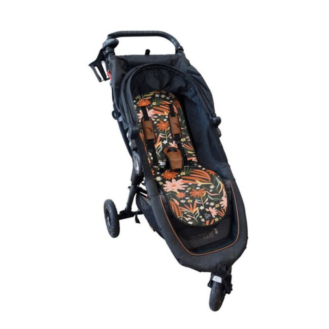 THE SOMEWHERE CO LUXE PRAM LINER  - AUBURN NIGHTS