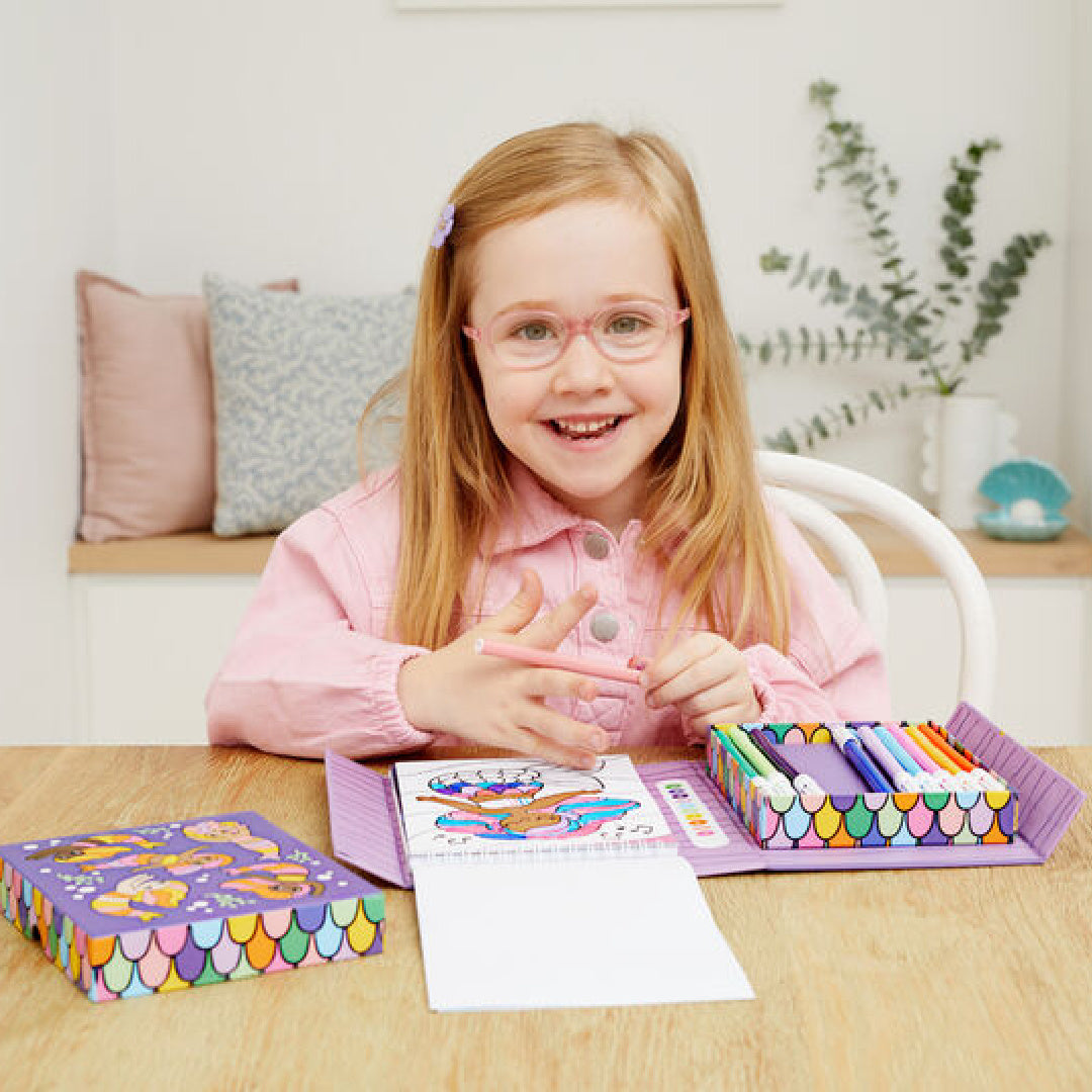 TIGER TRIBE COLOUR BY NUMBERS - MERMAIDS AND FRIENDS